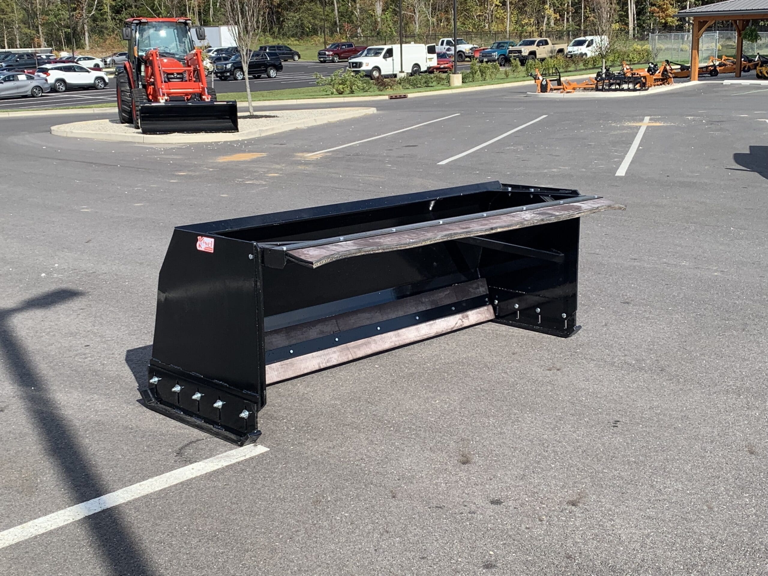 Kivel Snow Pusher Box 7' With Backdrag