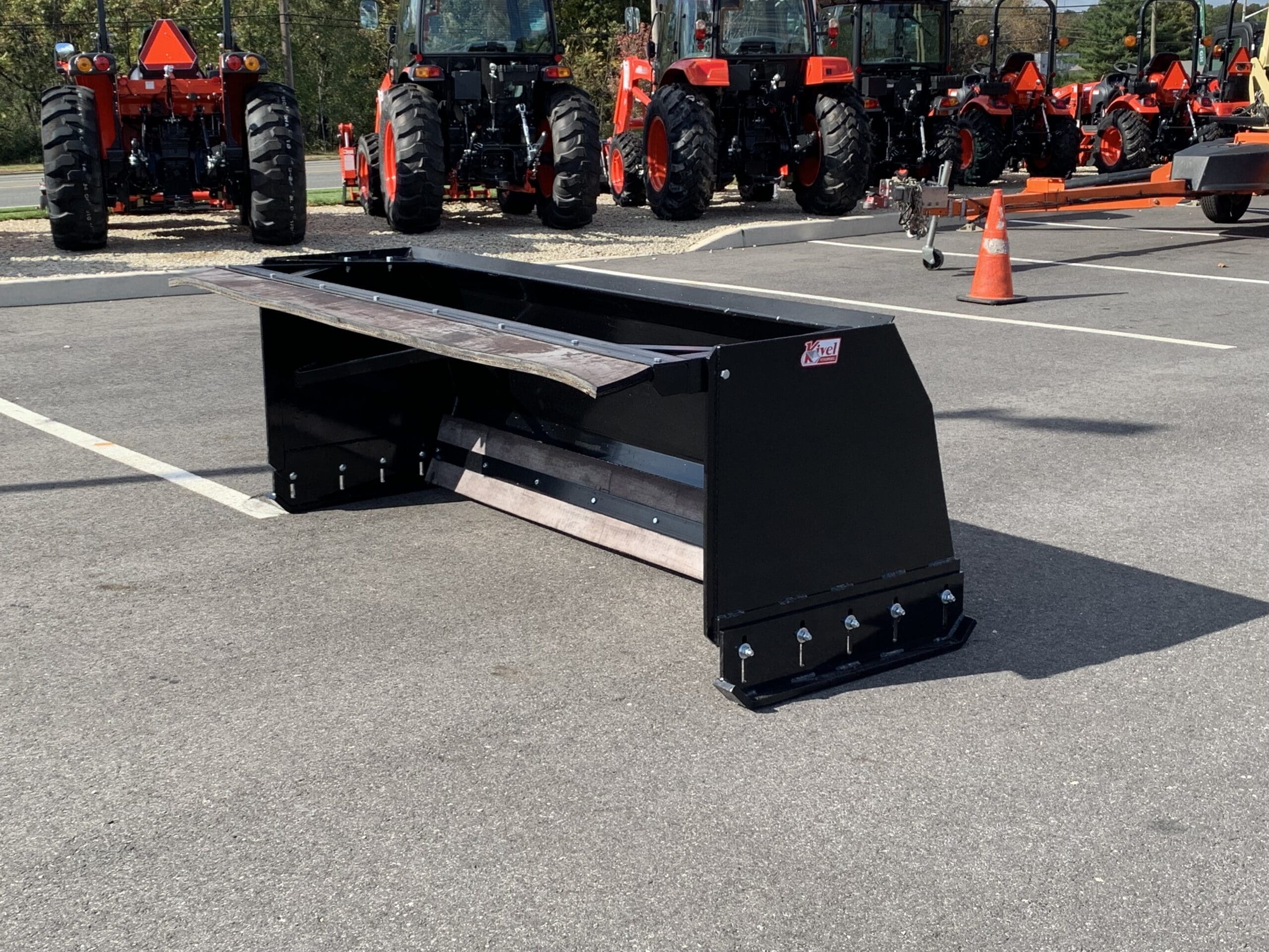 Kivel Snow Pusher Box 7' With Backdrag - Image 4