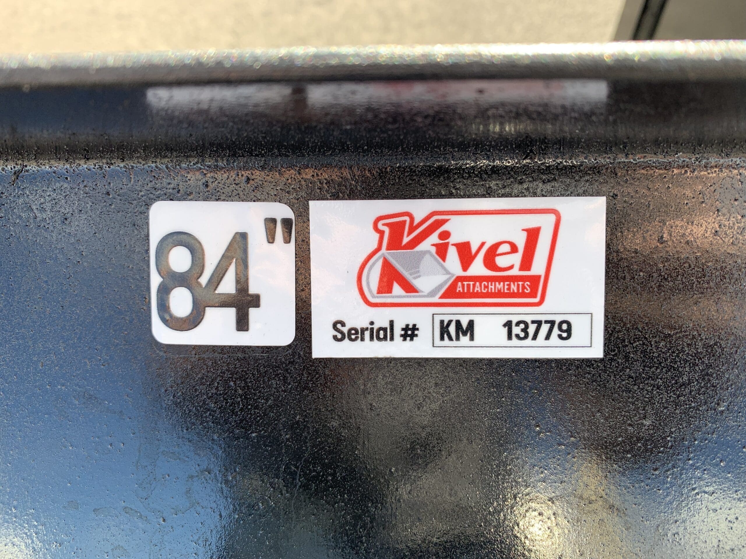 Kivel Snow Pusher Box 7' With Backdrag - Image 7
