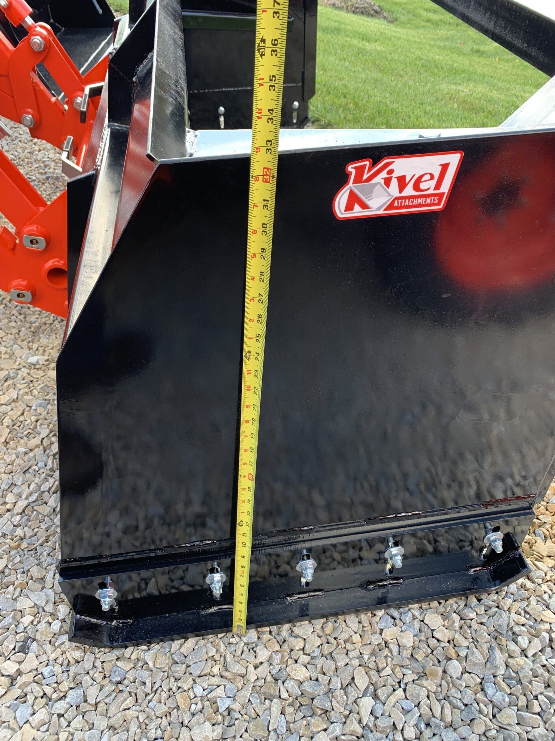 Kivel Snow Pusher Box 7' With Backdrag - Image 10
